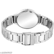 Yolako Pink Diamond Dial Silver cash Silver Belt Girls Watch