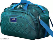 Unisex Travel Luggage Bag - (52 Cm) Expandable Flat Folding Travel Duffel Bag/Duffel Strolley Bag With Smooth Spinner Wheels