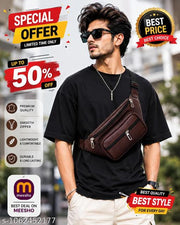 easy to carry, this waist bag is a great combination of style, comfort and functionality.