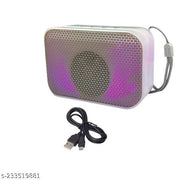 Zohlo wireless Bluetooth speaker with non-stop 5 hours of playtime with LED changing color & rich bass sound quality (multicolor, pack of 1)