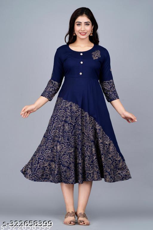 Women Trending  Bollywood Style Anarkali Kuerta
