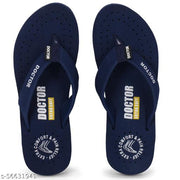 DOCTOR EXTRA SOFT 3-D-16-FeeLGooD-Navy Women's Orthopaedic Diabetic Comfort Daily Use Slippers & Flipflops