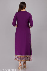 Three-Quarter Sleeves WOMEN new stylish NAYARA Cut kurti