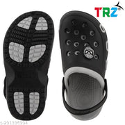 BK-GREY Light weight clogs For kids