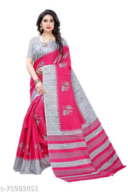 Fantastic Art Silk saree With Blouse Piece 