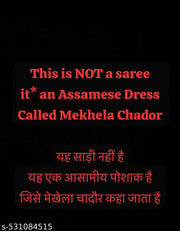 AC COTTON ASSAMESE MEKHELA SADOR MEKHLA CHADOR