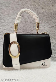 Stylish Women PU Leather Handbag with Top Handle | Trendy Shoulder & Sling Bag for Girls and Women