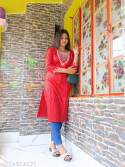 embroidery rayon kurti