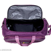 Unisex Travel Luggage Bag - (54 Cm) Expandable Flat Folding Travel Duffel Bag/Duffel Strolley Bag With 2 Smooth Spinner Wheels