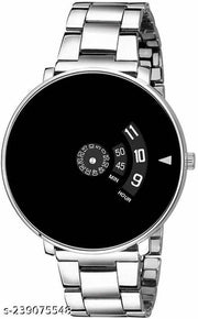 BLACK PAIDU Stainless Steel Men Analog Watch