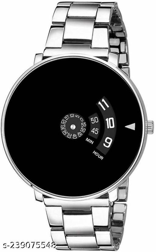 BLACK PAIDU Stainless Steel Men Analog Watch