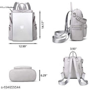 JAISOM Premium Women Backpack | Waterproof Stylish Office College & Travel Bag