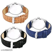 New style designer combo of 3 watches analog watch for boys & mens