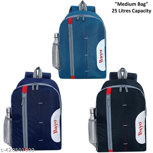 Medium Bayo 25 L Casual Backpack For School Collage Office Tuition and Picnic Boys Girls Men & women Waterproof Laptop Bag