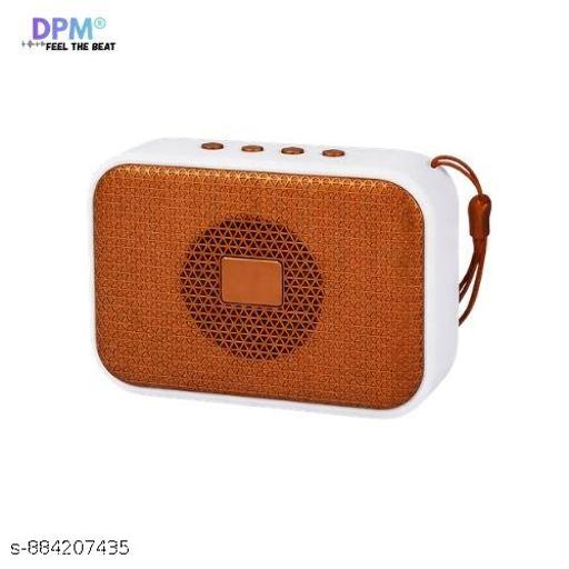 DPM Portable Karaoke Speaker with Mic, High Volume Sound, RGB Lights, FM Radio
