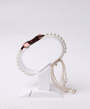 princess fancy Unique round dail adjustable pearl braclate watches for girls and women