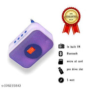 VA WORLD M412SP BK (Portable Bluetooth Speaker) Dynamic Thunder Sound with High Bass 5 W Bluetooth Speaker 1200mAh Battery (Assorted Colour)