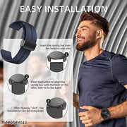 New Edition BLUE 22MM Magnetic Buckle SoftSilicone Sport Strap Band For AmazfitGTR 2, GTR 2e, GTR 47MM / NoiseFitEndure, FitEvolve, FitActive Smart Watch For Men Women
