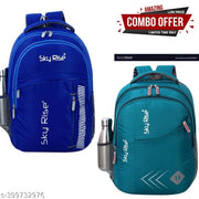 SKY RISE Combo of 2 Backpack Medium Unisex College & School Bags 34 L Laptop Backpack