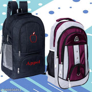 Elite 34L All Season Men's Backpack Suitable for Higher Grade School / College Students / Office/ Laptop bags for all day use Water-Resistance Fabric (Combo Pack of 2)