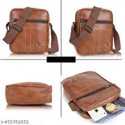 Stylish Professional Casual Synthetic Leather Bag/Shoulder Bag for Men/Travel Bag/Cross Body Bag/Office Business Bag/Messenger Bag/Stylish Sling Bag for Men & Women