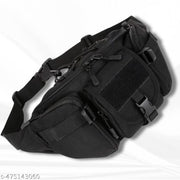 Black waist bag