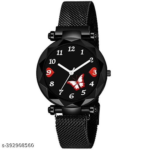 Magnetic Belt Analog Watch for Girls & Women
