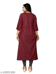 Aagyeyi Women Plus Size Kurtis