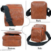 Casual Crossbody Synthetic Leather Men Sling Bag/Shoulder Bag for Men/Travel Bag/Cross Body Bag/Office Business Bag/Messenger Bag/Stylish Sling Bag for Men