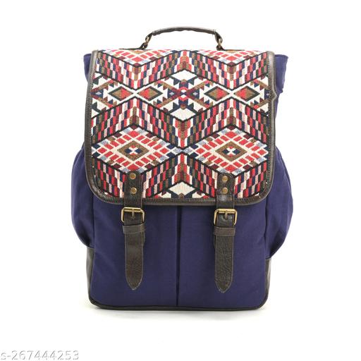 Boho Girl Jacquard Backpack l Laptop Backpack | Men | Women l 3 compartments Backpack
