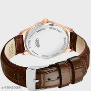 Watch for man |Analog Quartz Movement Men's Watch |Long Battery Life Double Push Safety Clasp Watches for Boys