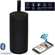 TG-113 Premium Shockproof & Splashproof Bluetooth Speaker with Built-in Microphone Tf/USB/Aux 5 W Bluetooth Speaker Black 5 W Bluetooth Speaker