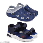 Bersache Comfortable Trendy Outdoor Casual Sandals for BoysCombo(MM)-1883-7019