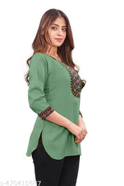 Women Short Kurti new Trendy Short Kurti For Girls