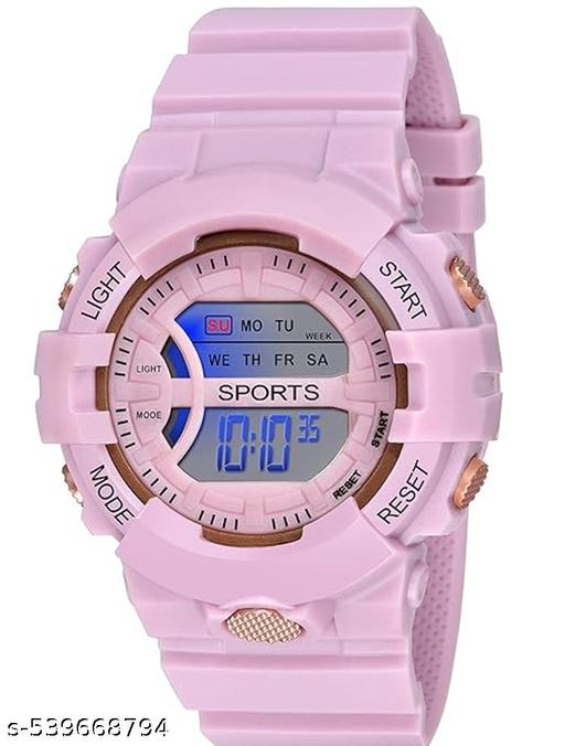 Watches | Kids Watches | Stylish Digital Sports Watch for Kids – Waterproof 30M, LED Display, Alarm, Stopwatch, Durable Rubber Strap – Boys & Girls