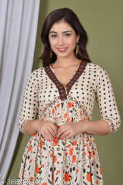 Women Printed Party Wear Kurti