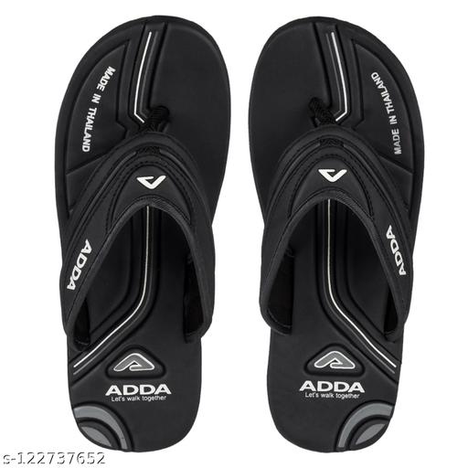 ADDA OMEGA-02 Black Men EVA slipper