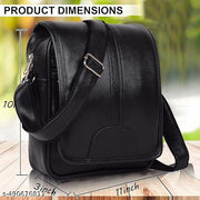 Vintage Leather Messenger Bag for Men – Stylish Crossbody Shoulder Bag with Adjustable Strap, Spacious Compartments & Secure Design