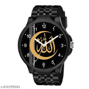 KINGLAND black Silicon Belt Watch For boys,Men