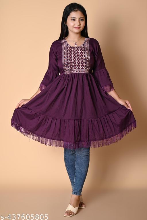 DELTA SHORT KURTI-MAJENDA-