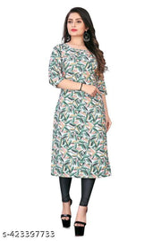 Polyster/Crepe fabric-KURTI COMBO