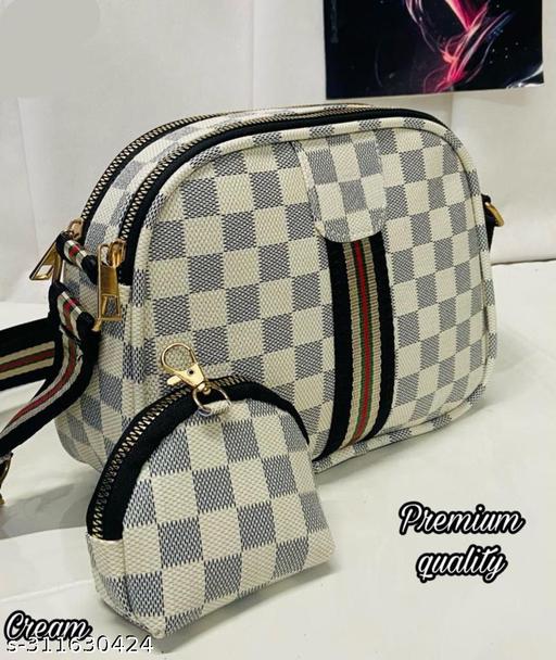Attractive Trendy Women PU Sling Bags/Crossbody stylish Sling for Women And Girls.Sling Bags for  Ladies/Full Handwork Bag/Sling Bag For Women and Girls/Party Wear Bag for Women and Girls