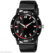 NEW STYLISH PU MEN Analog Watches