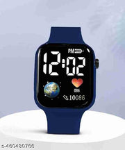 Kids and Boys stylish LED Digital watch. Blue colour