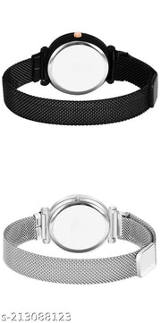 New stylish Analogue Combo of 5 Woman's & Girl'S Watch Family Pack Combo(2)
