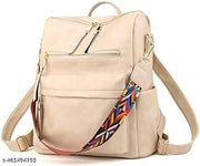 Backpack for women | Women's Casual Daypacks Backpack Handbags Multipurpose Zipper closure Purses and Shoulder Bag with sling belt | Handbag | College | Girls | Office | Gifts | women backpack