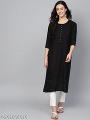 Amazing CN Latest Fashion Women's Solid Flared Kurti