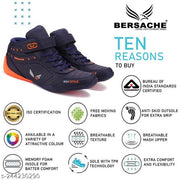 Men's Bersache Lightweight Casual Shoes with High-Quality Soles | Comfortable Shoes for Sneakers, Walking,  Training, and Daily Wear (Blue)