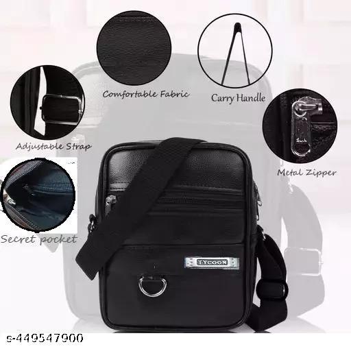 Men sling bag stylish sling bag latest sling bag //Tycoon branded sling bag //Cross side bag