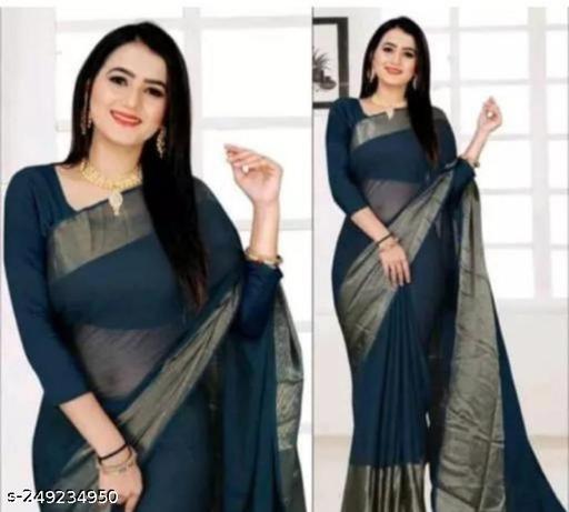 Two tone fancy saree